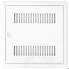 Zeige Details für Vierkantverschluss mit Lüftungsschlitzen 20 x 20 cm Bild von Vierkantverschluss mit Lüftungsschlitzen 20 x 20 cm