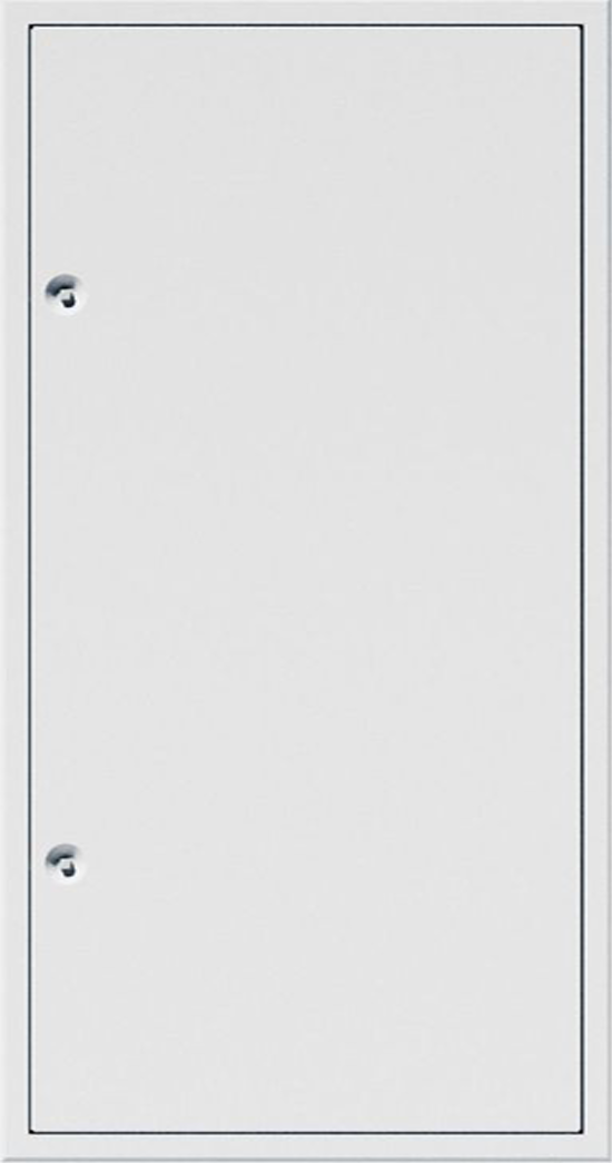 Revisionstür PRIMUS Stahlblech weiß mit Vierkantverschluss